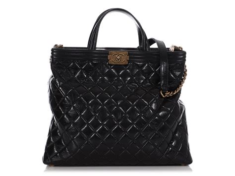 quilted boy tote chanel|chanel grand shopping tote price.